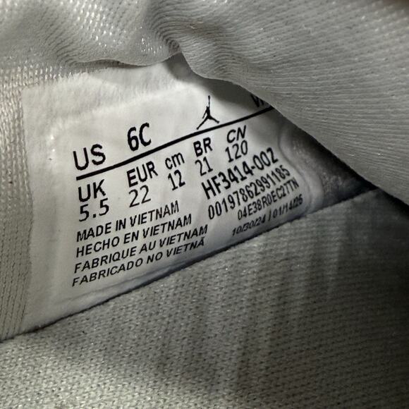 Air Jordan 23SEVEN Infant Size 6C Sneakers HF3414-002 Gray - Picture 8 of 8